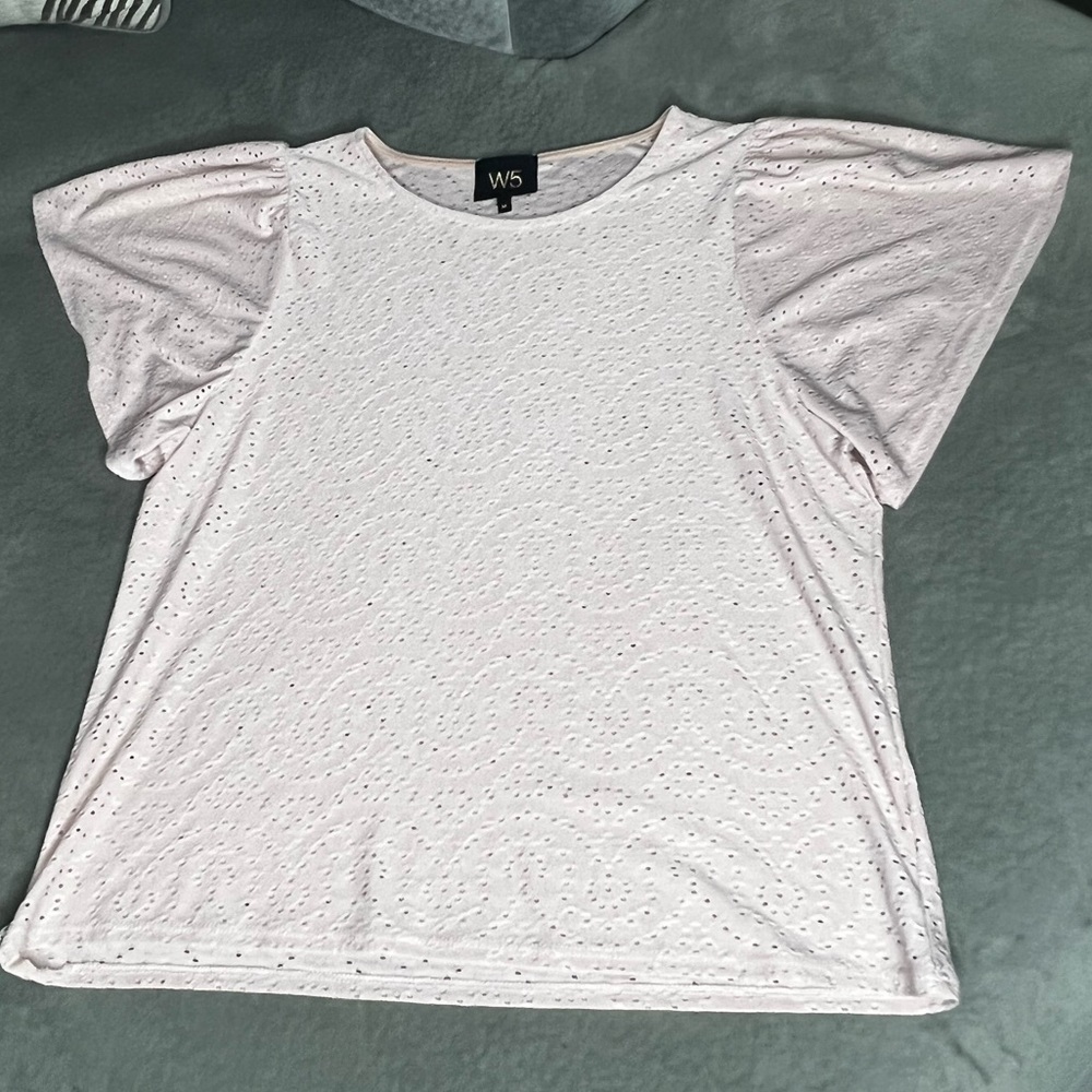 W5 Pale Pink Blouse